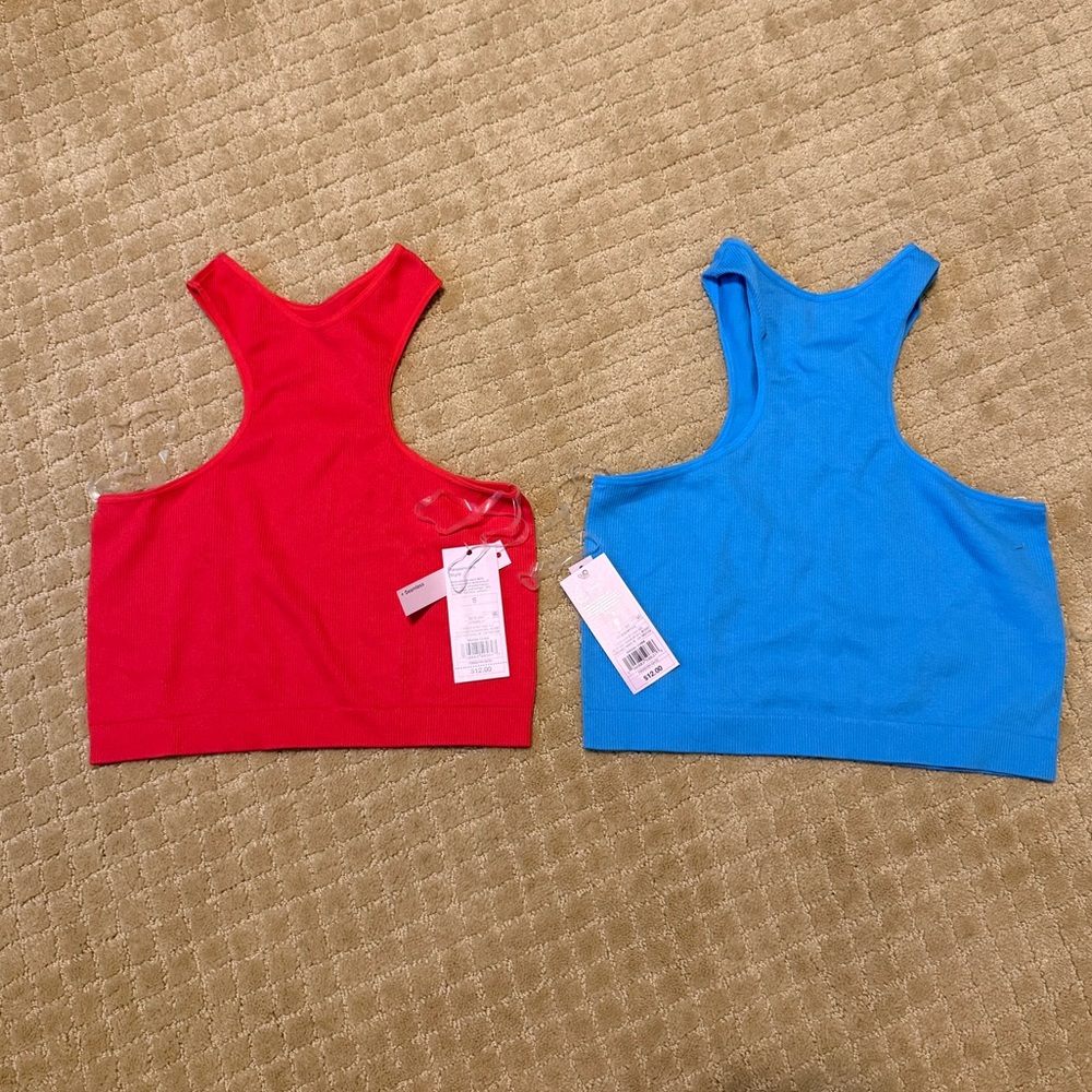 Wild Fable-  Red and Blue Women's Tank Tops